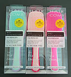 Щітка для волосся Hair Comb Wet Detangling Hair Brush Red-Light Pink, фото 2