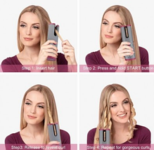 Авто-бігуді для завивки волосся Ramindong Hair curler WM-002 багатофункціональний стайлер, фото 5