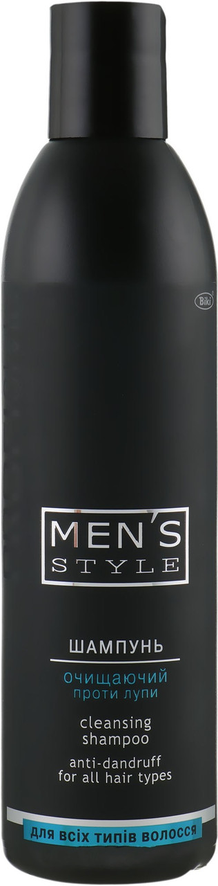 Шампунь очищаючий проти лупи для чоловіків Men's Style Cleansing PROFIStyle 250 мл