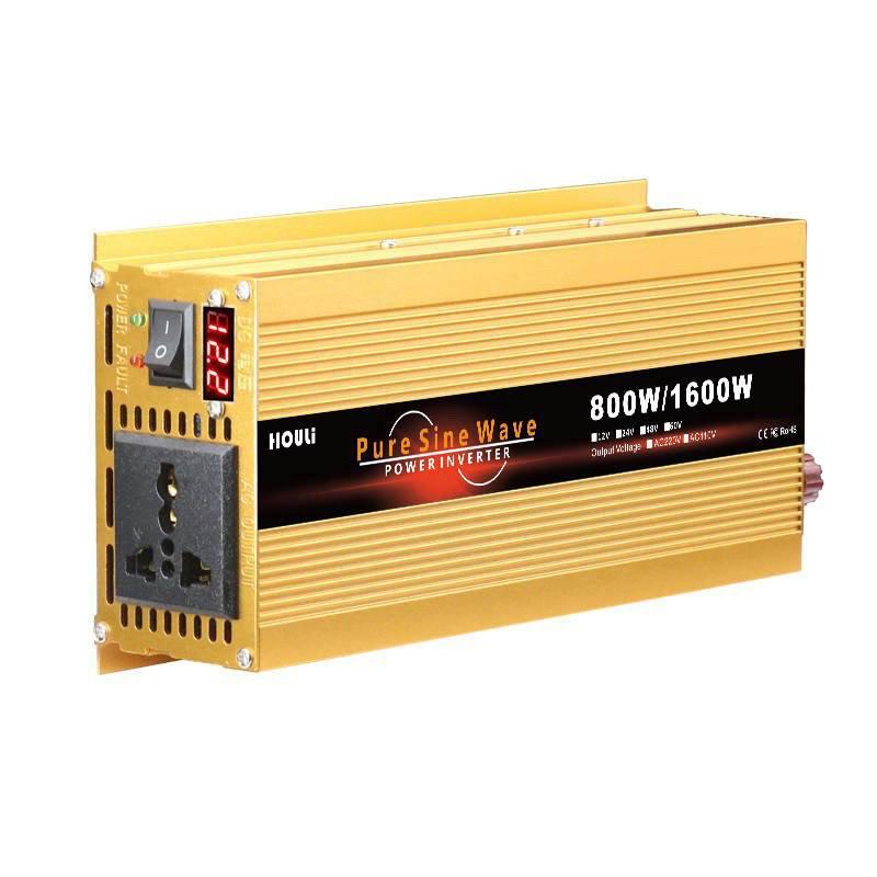 Інвертор 12V-220 PURE SINE WAVE1600W чиста синусоїда