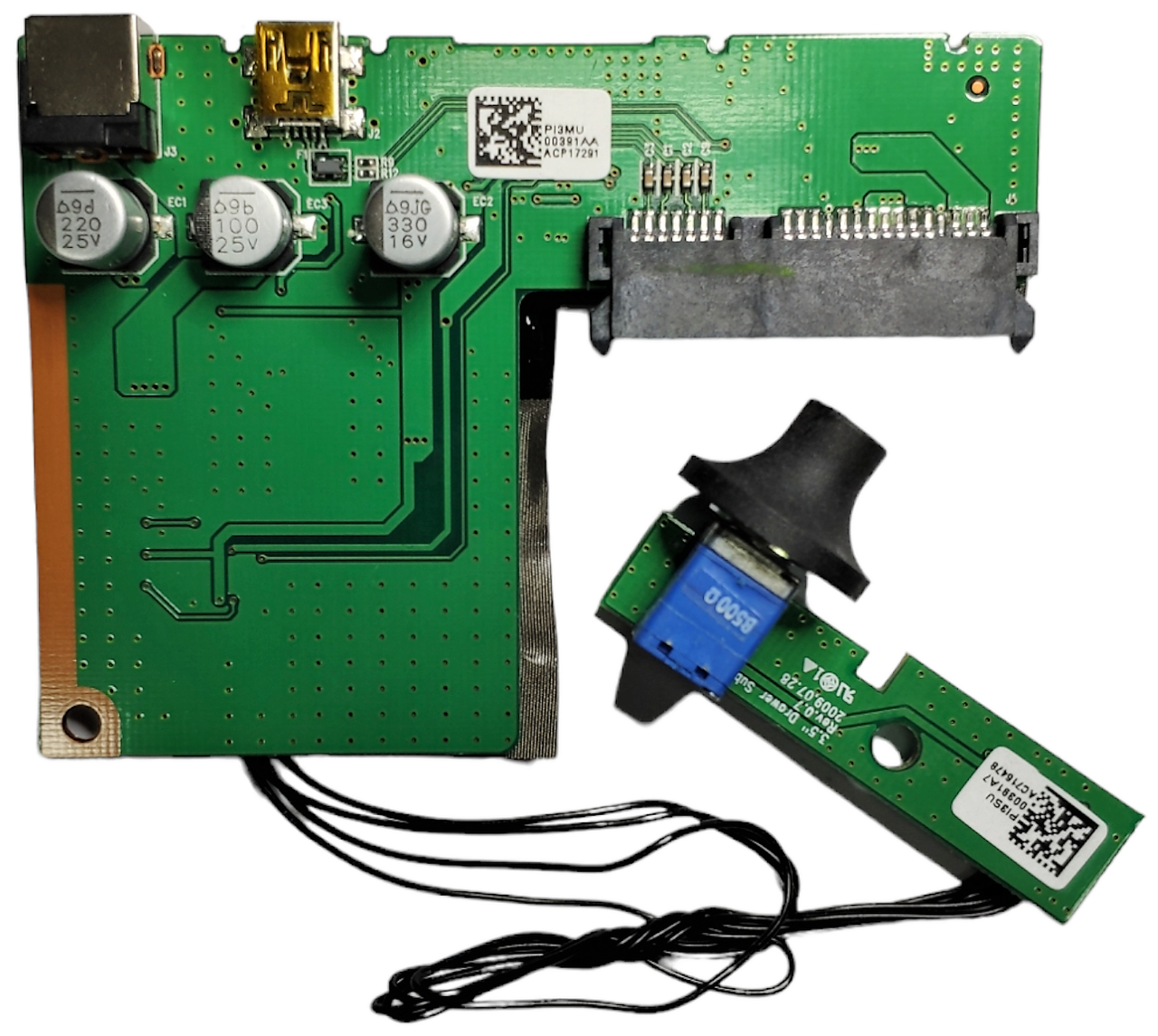 Плата Переходник (адаптер) USB - SATA PI3MU PI3SU для HDD 3.5 Samsung ...