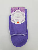 Жіночі лікувальні шкарпетки з ослабленою резинкою Корона універсальний розмір 37-42 набір з 5 пар, фото 8
