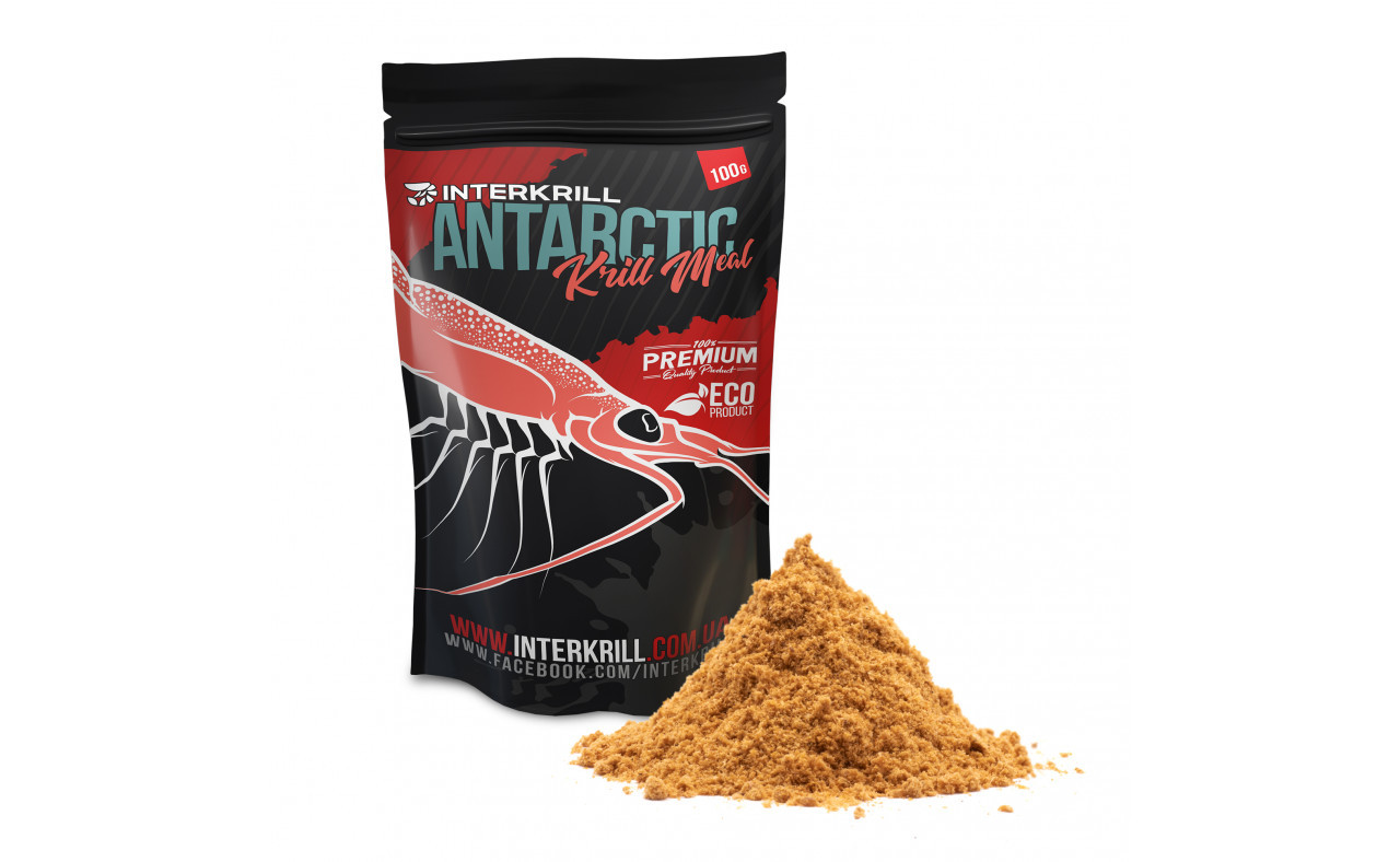 Кріль борошно Interkrill Antarctic Krill Meal 500г