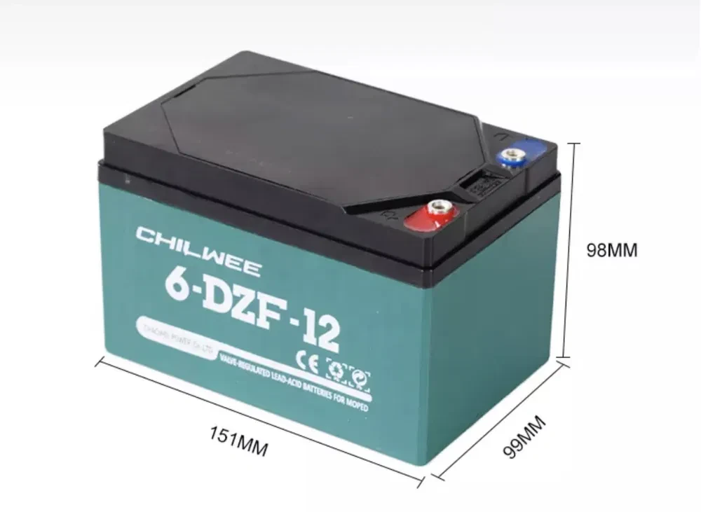 Тяговый аккумулятор CHILWEE 6-DZF-12.2 - фото 2 - id-p1742347287