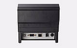 Чековий принтер Xprinter Q260III LAN Ethernet+USB+rs232 80мм, обріз, чорний, фото 3