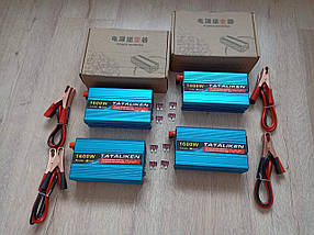 Перетворювач напруги TATALIKEN 1600W 12V на 220V Чистий СИНУС ІНВЕРТОР