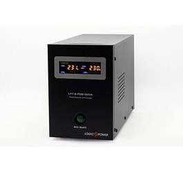 Безперебійник LogicPower LPY-B-PSW-500VA + - ДБЖ (12В, 350Вт) - інвертор з чистою синусоїдою