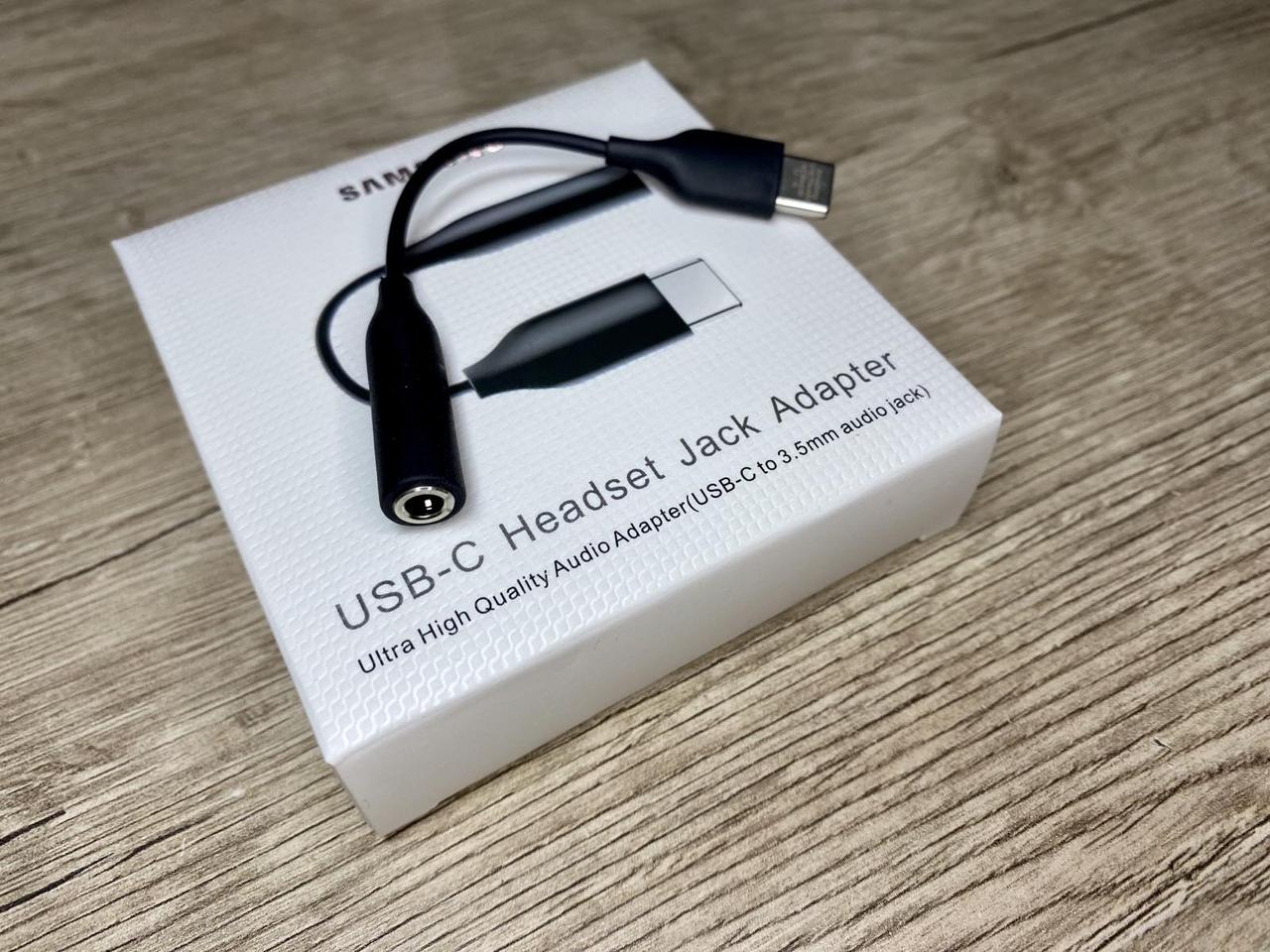 Перехідник USB Type C - 3.5 мм для навушників SAMSUNG