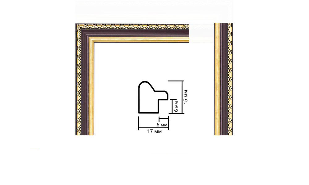 Багет Пластиковий DM1715-X048, фото 1