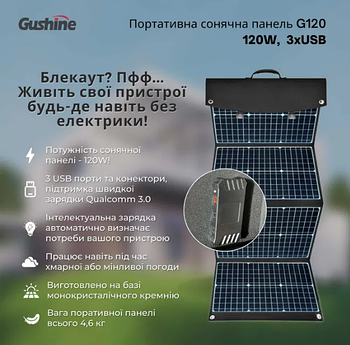 Сонячна панель Gushine G120