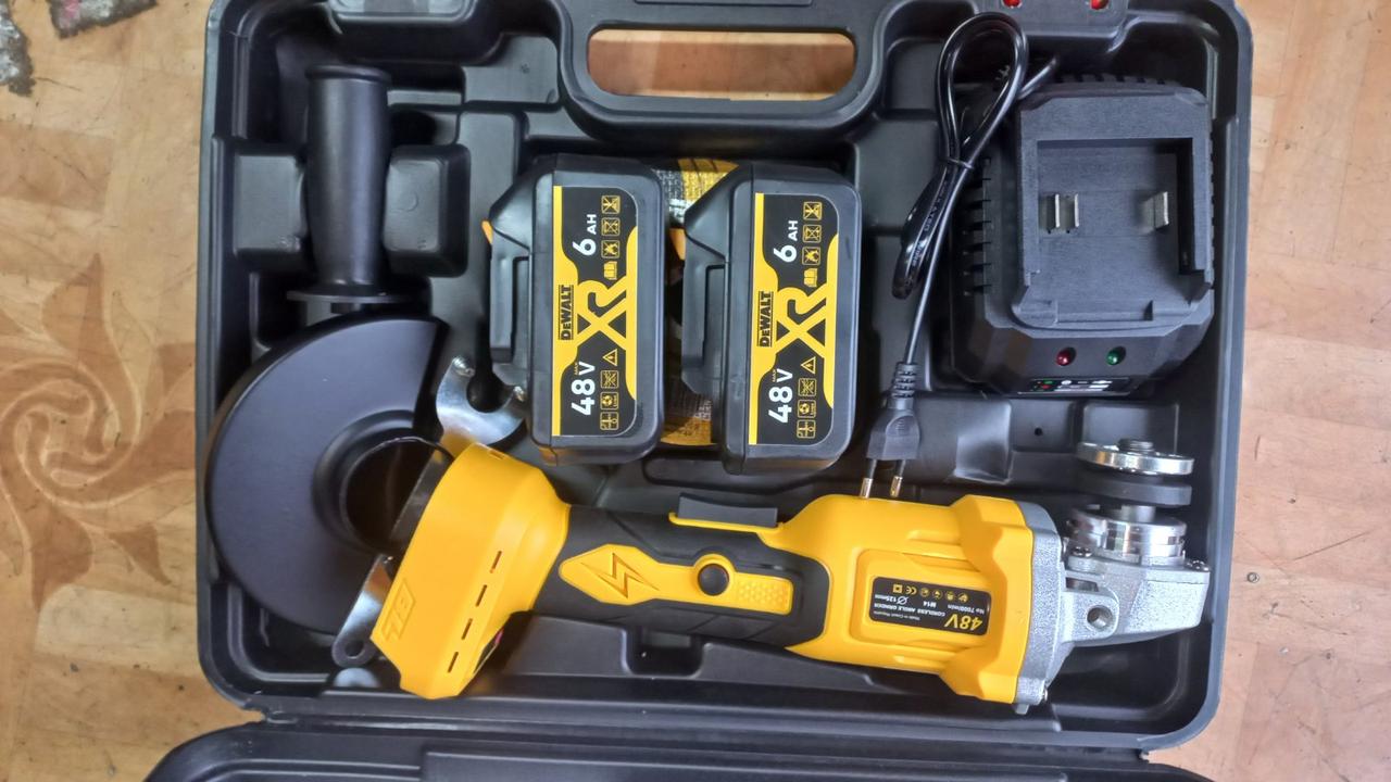 Акумуляторна болгарка DEWALT DCG407GA (36V, 6 Ah)