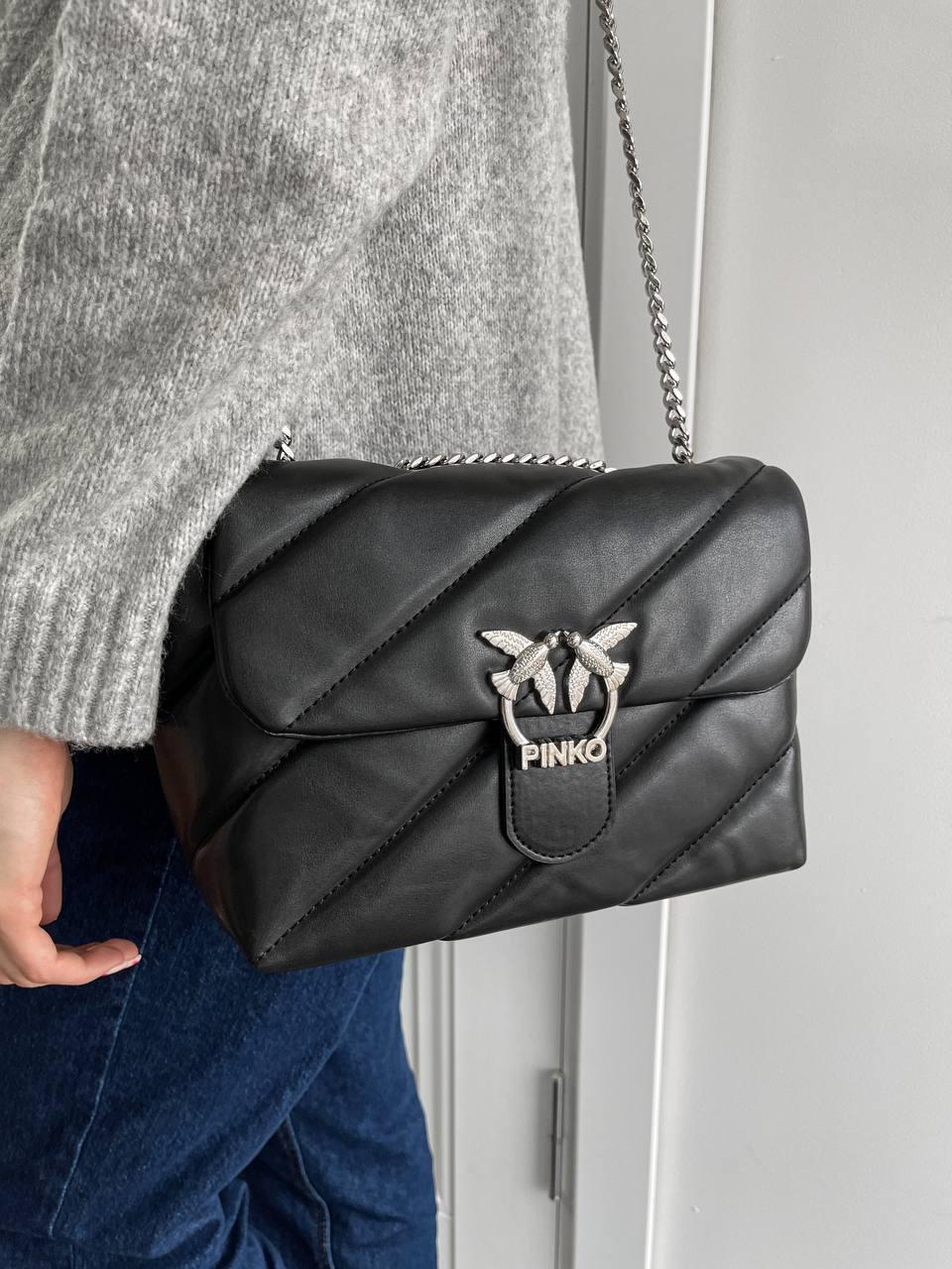 Сумка Пінко Pinko Puff Black Bag