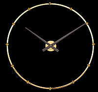 Часы настенные B&B Design Delight 70x70 см золото глянец