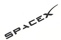 SPACEX Tesla Значок эмблемы багажник Tesla Надпись