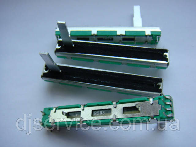 Фейдер довжиною 60мм b20k для Denon dn-mc2000, mc3000, mc6000, фото 1