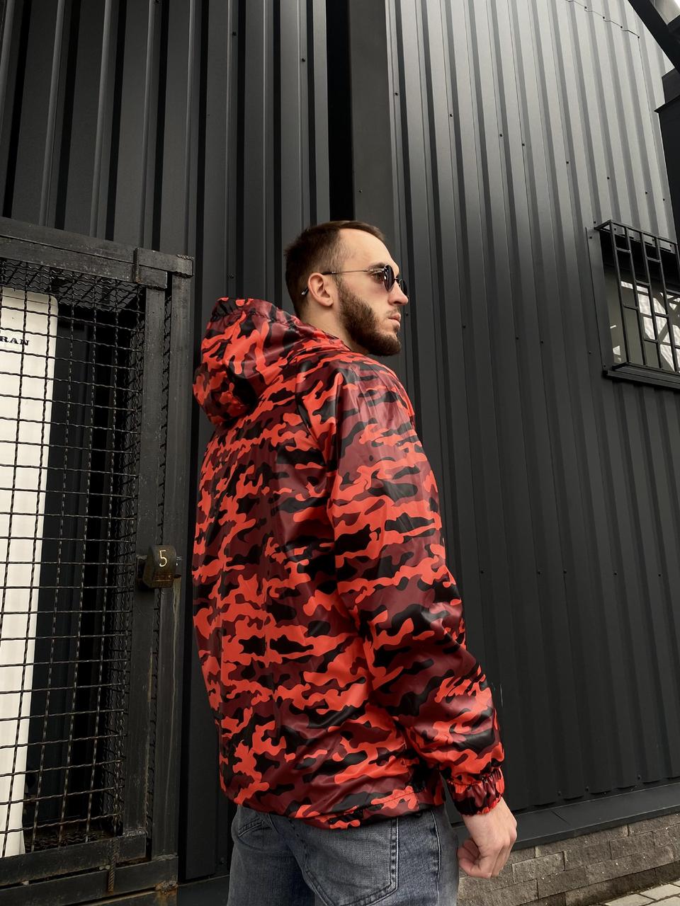 Puma orange camo clearance windbreaker