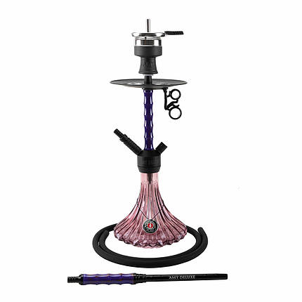 Кальян AMY Deluxe 123.02 Alu Dervish S Фіолетовий, фото 1