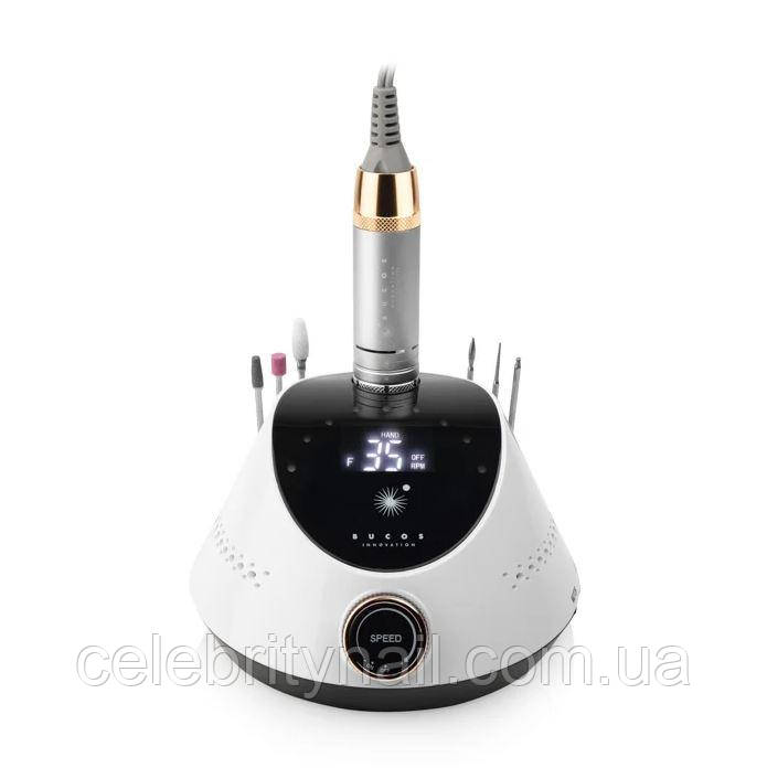 Фрезер для манікюру Nail Drill X2 PRO WHITE PEARL 65 ватів, 35 000 об./хв.