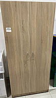 Шафа для одягу і книг закрита 2-дверна Дуб сонома
