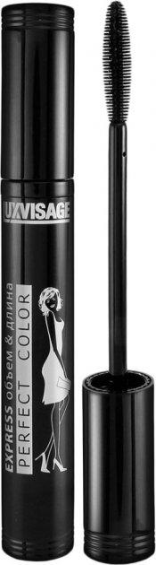 Туш для вій Luxvisage Perfect Color Express Об'єм та довжина 9 г