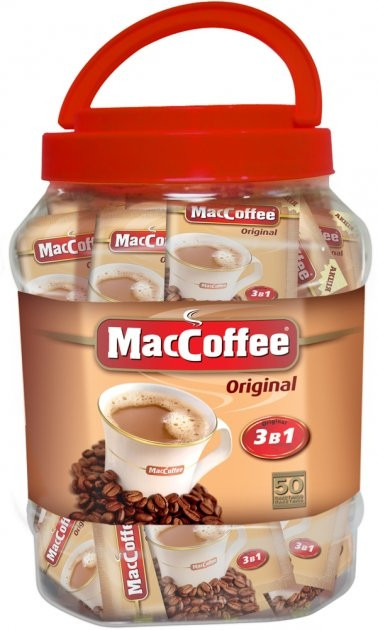 MacCoffee Original 3в1 50 стіків розчинний напій