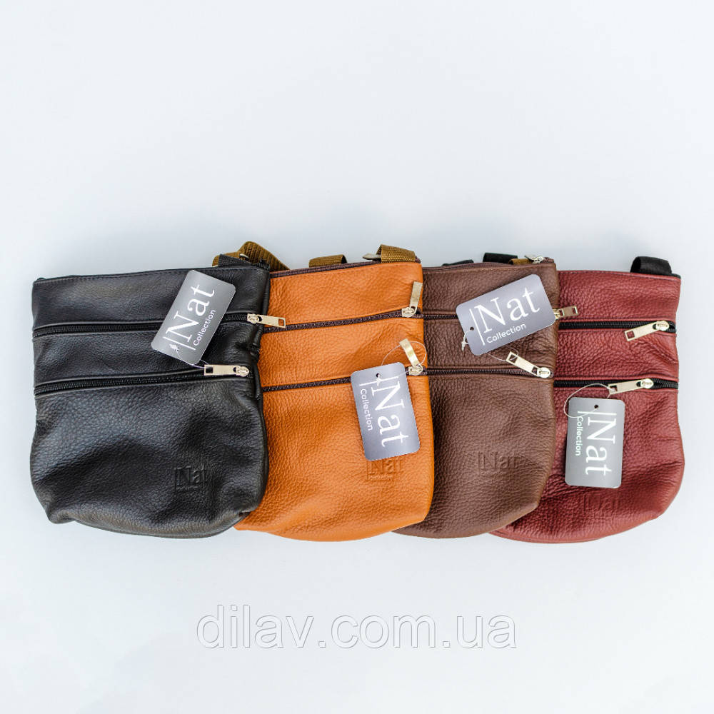 Сумка натуральна шкіра 25.5×23, фото 1