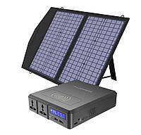 Комплект солнечная панель Allpowers 60W + Зарядная станция Allpowers 154Wh / 220V