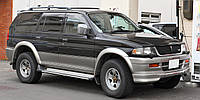 Пороги Mitsubishi Pajero Sport 1 (1996-2009 г), полный профиль