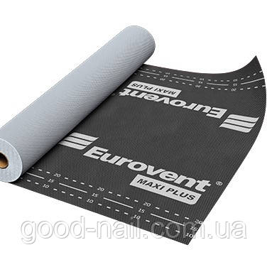 Супердифузійна мембрана EUROVENT MAXI PLUS 150г/м² 1.50х50м