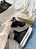 Жіночі кросівки Prada Macro Re-Nylon And Brushed Leather High-top Sneakers, фото 4