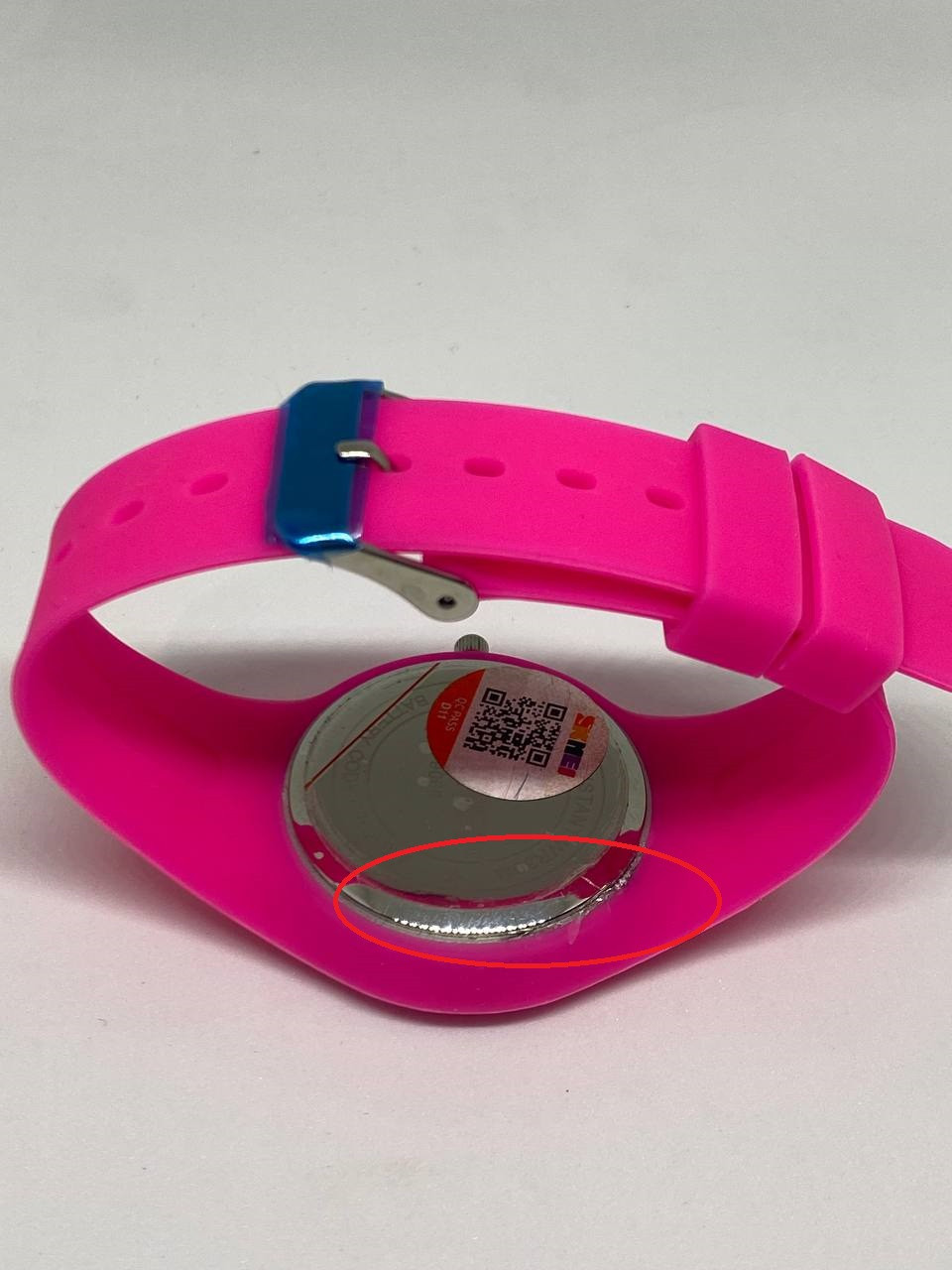 Уценка !!! Skmei 9068 rubber розовые женские спортивные часы - фото 3 - id-p1740305353