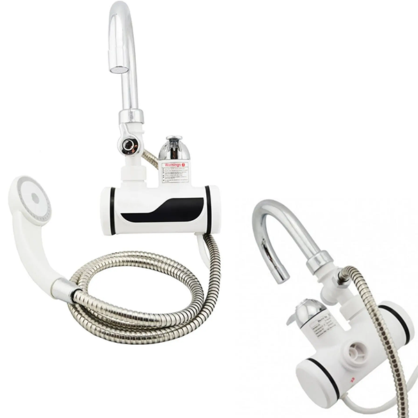 Водонагрівач Water heater з душем MP 5208 з бічним під'єднанням, фото 1