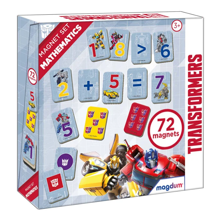Набір магнітів Magdum Трансформери. Математика, ME5031-42