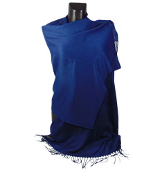Палантин шарф однотонний Ozsoy темно-синій