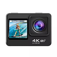 Экшен камера спортивная Eken H9R V2.0 4K WiFi сенсорный экран водонепроницаемый