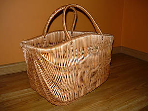 Плетена сумка кошика "з горбіком" Арт.067г, фото 3