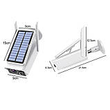 IP камера відеоспостереження RIAS X1 (iCSee APP) Wi-Fi 2MP вулична із сонячною панеллю White (3_02397), фото 6