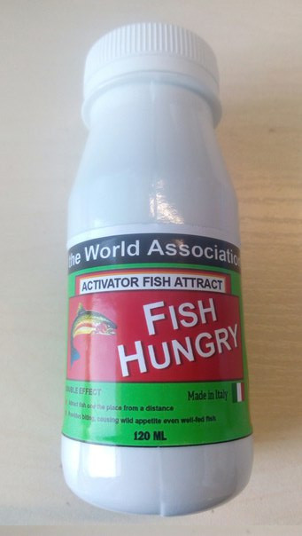 Активатор клювання Fish Hungry рідкий, фіш хангрі (голодна риба), 120 мл