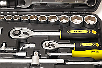 Набор инструментов 82пр. 1/4", 1/2"(6г)(4-32мм) WMC TOOLS 4821-5