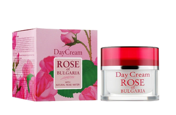 Крем для обличчя Біофреш BioFresh Rose of Bulgaria з рожевою водою Денний 50 мл.