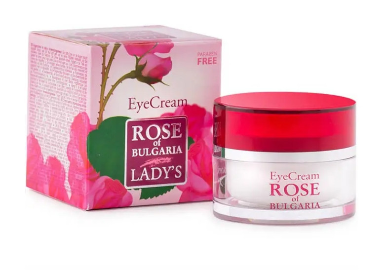 Крем BioFresh Rose of Bulgaria для шкіри навколо очей без парабенів 25 мл