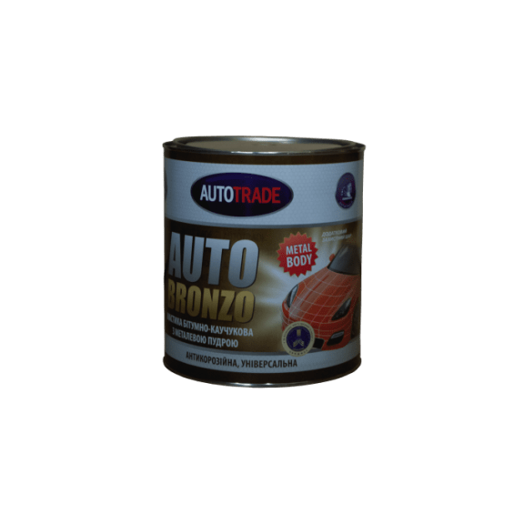 Бітумно-каучукова мастика Автотрейд AUTOBRONZO 2,5 кг