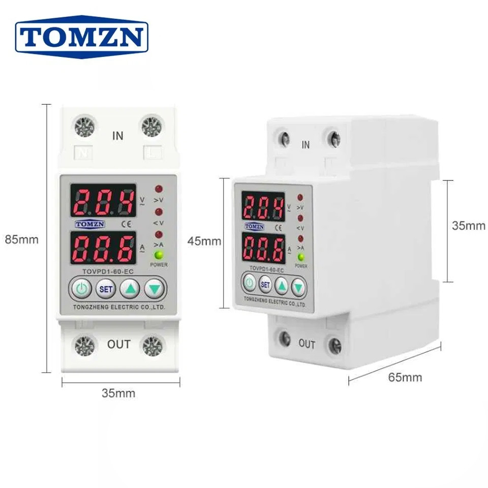 Реле Напряжения TOMZN 40A TOVPD1-40-EC — Купить Недорого на Bigl.ua ...