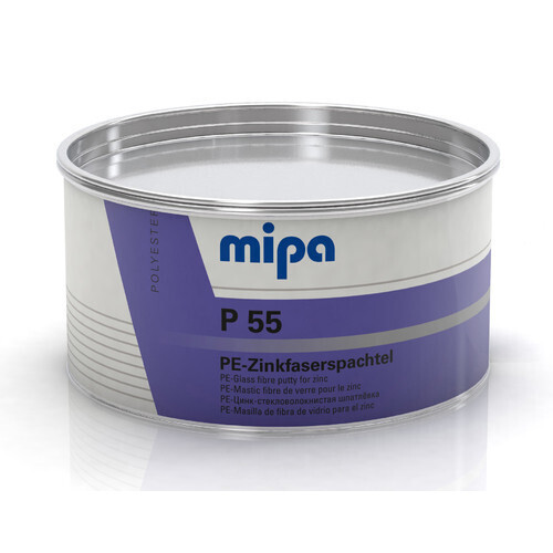 Шпаклівка скловолокниста з цинком Mipa P55 Fibre ZINC 0.875 кг