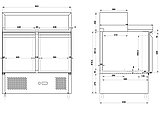 Стіл холодильний для піци GoodFood GF-PS900-H6C, фото 4