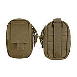 Кишеня Mil-Tec Molle Coyote 13490505, фото 6