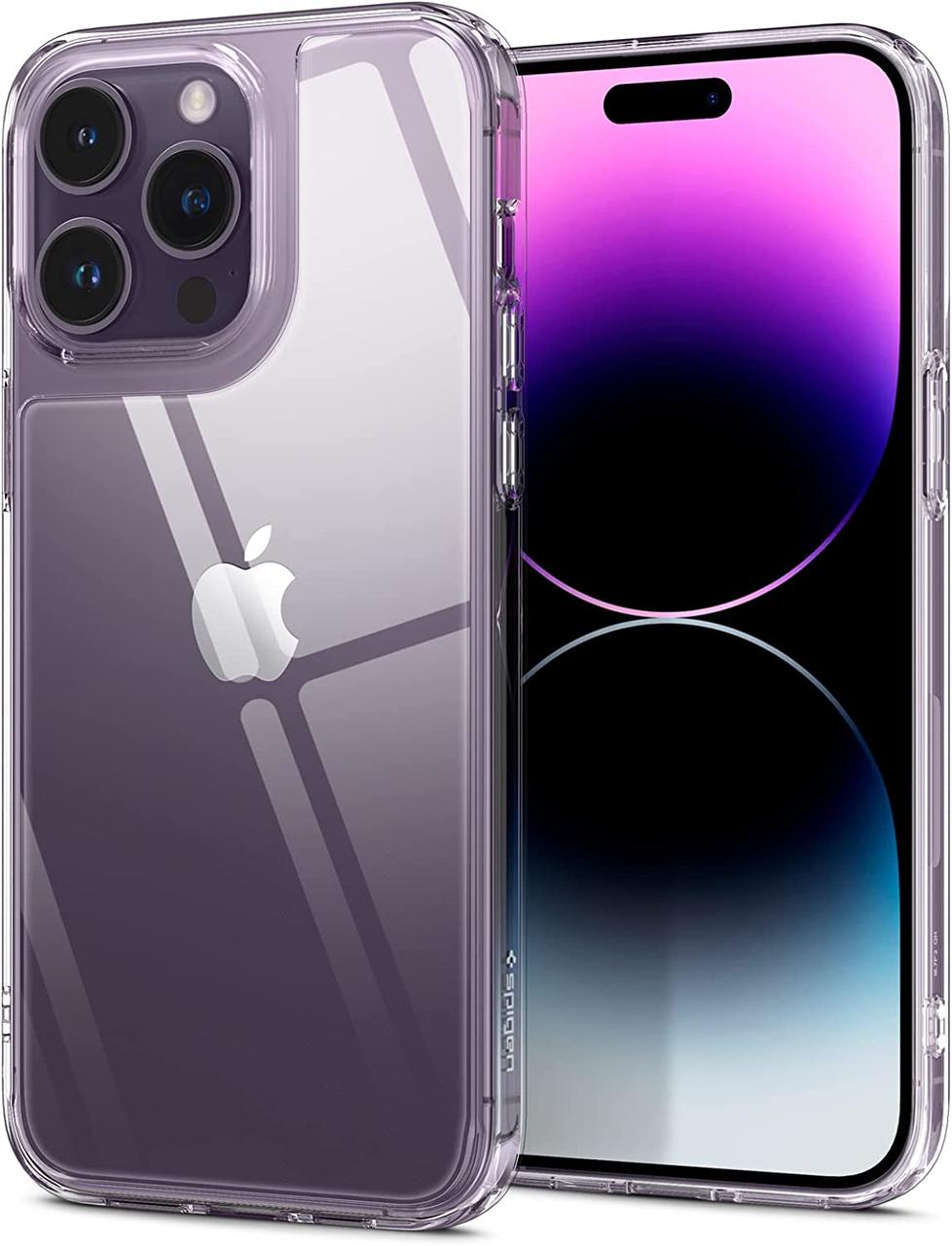 Чохол Spigen для iPhone 14 Pro Max - Quartz Hybrid, Crystal Clear (ACS04830)