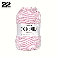 Пряжа Drops Big Merino 22 Розовый