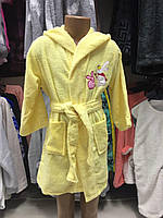 Детский халат махровый с ушками NUSA для девочек