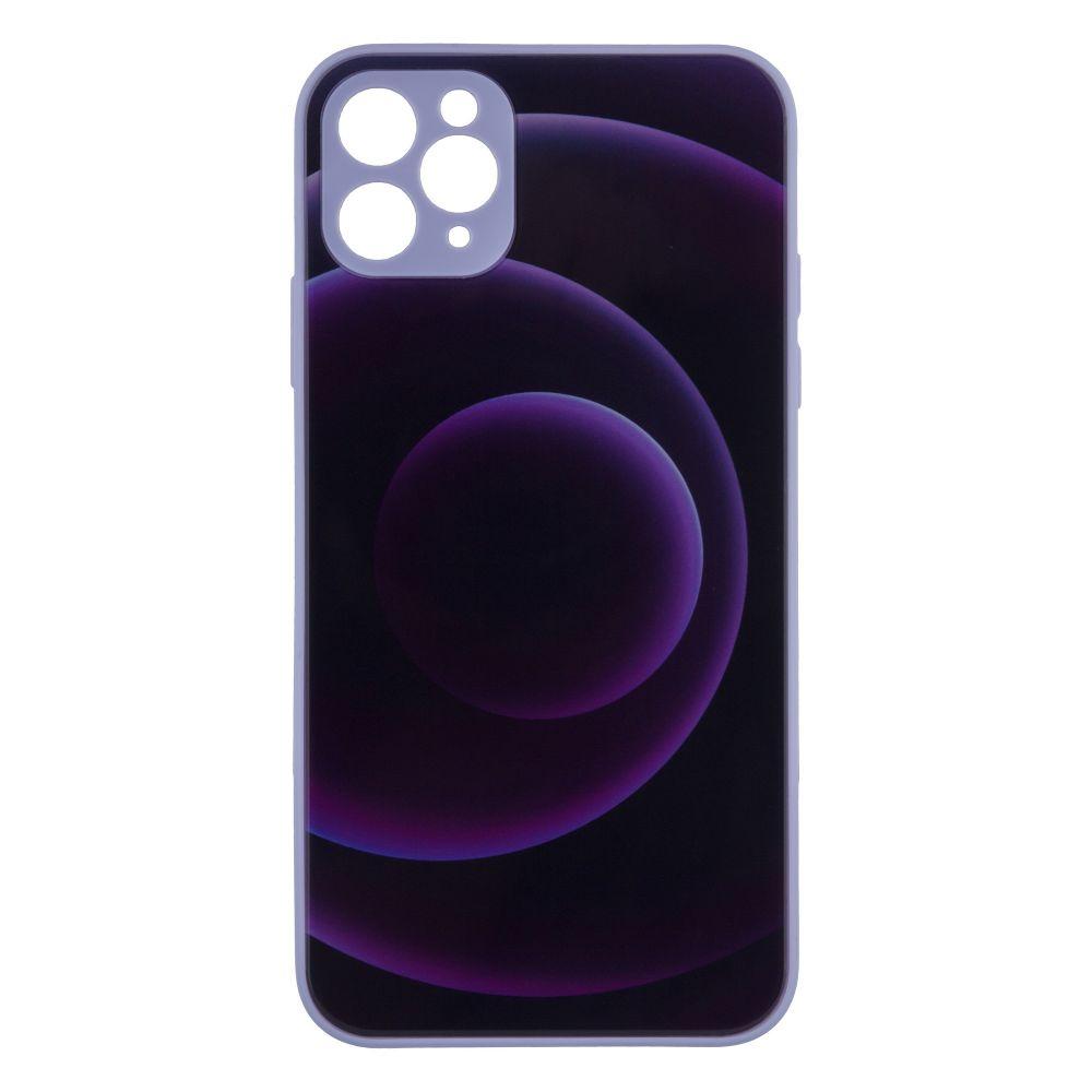 Накладка Epik Glass TPU Prism Circles для iPhone 11 Pro Max Dark-Purple